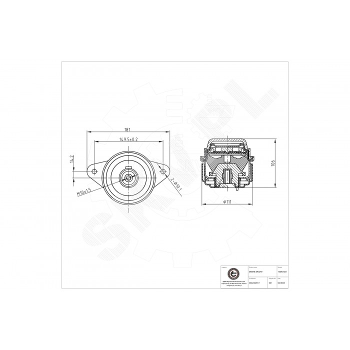 Support Moteur Pour Mercedes-Benz Classe GLK 2042402017 A2042402017