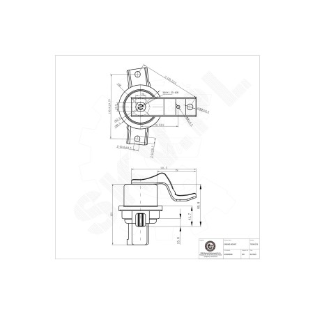 Support Moteur Gauche Pour Mitsubishi Lancer VII MR491479
