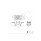 Support Moteur Gauche Pour Nissan Qashqai 11220JD50A