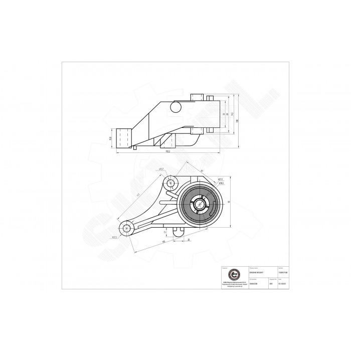 Support Moteur Pour Opel Combo Corsa C Meriva A Tigra Vauxhall