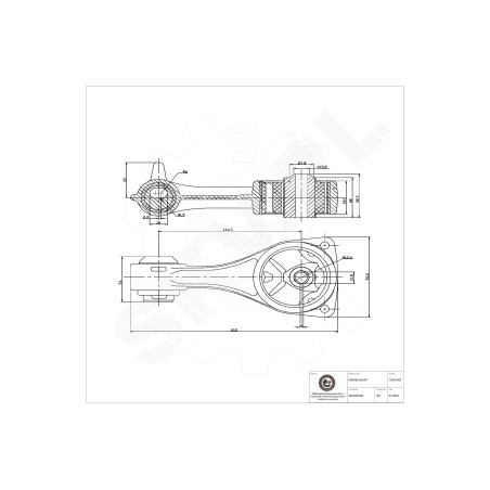Support Moteur Droit Pour Renault Espace IV Laguna II 8200403904