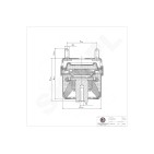 Support Moteur Droit Pour VW Transporter IV 7D0199132E