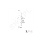 Support de Boite de Vitesses Pour BMW Série 5 E34 7 E32 8 E31 24711130188