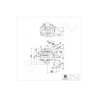 Support de Boite de Vitesses Pour Peugeot 407 Citroën C5 181398 181396