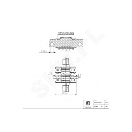 Support de Boite de Vitesses Pour Mercedes-Benz Classe C T-Model E A2022401218