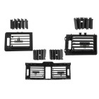 x3 Buse d'Air Grille de Ventilation Gauche+Droite+Centrale pour C 2048304054
