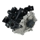 Boitier Thermostat D'eau + Pompe À Eau Pour A1 A3 A4 A5 A6 A7 Q3 Golf 06l121111b