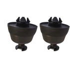 X2 Cache Support Pour Cric Pour Mercedes Classe E S 1991-2005 Sl A0029970686