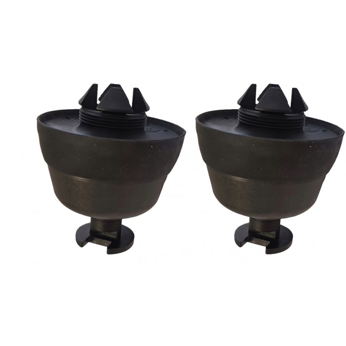 X2 Cache Support Pour Cric Pour Mercedes Classe E S 1991-2005 Sl A0029970686