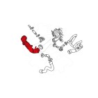 Tuyau d'Admission d'Air Pour VW Audi A4 A6 Skoda 058133356L 58133356L 058133356A