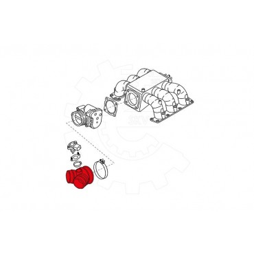 Tuyau d'Admission d'Air Pour Audi A4 A6 078133356T