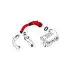 Tuyau d'Admission d'Air Pour BMW Série 7 F01, F02, F03, F04 13717582312 7582312