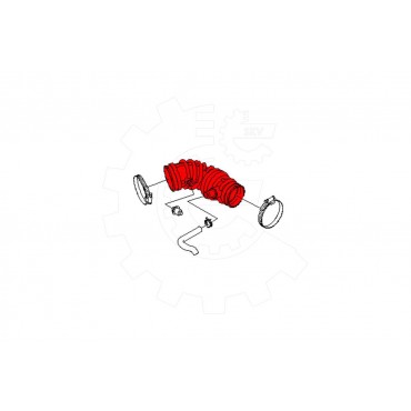 Tuyau d'Admission d'Air Pour Daewoo Nubira 96181663
