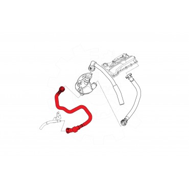 Tuyau d'évacuation Huile Carter Pour BMW Série 1 E82 E87 E88 3 E90 11157533346