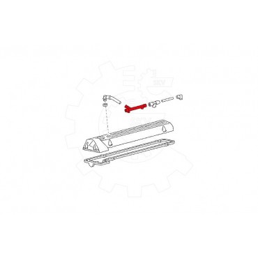Tuyau d'évacuation Huile Carter Pour Mercedes-Benz 124 190 Classe E 6010160481