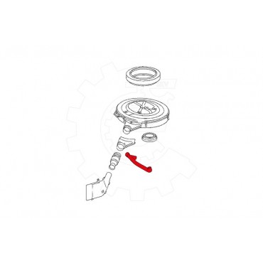 Tuyau d'évacuation Huile Carter Pour Mercedes-Benz 124 190 1020942587