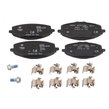 Kit Plaquette de Frein Avant Pour Peugeot Opel Fiat Toyota 1647880280 SU001B4150