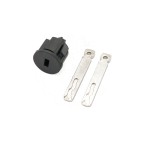 Kit Serrure d'Allumage + 2 Barillets de Porte Pour Citroën C2 C3 4162AG