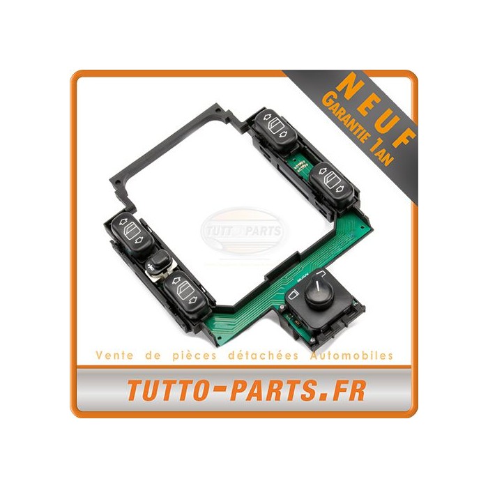 Interrupteur Platine Lève Vitre pourMERCEDES Classe C 