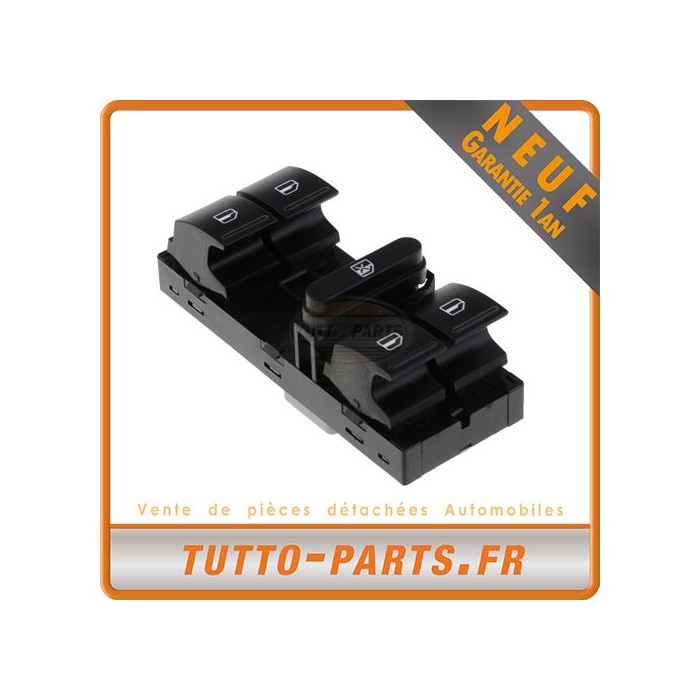 Commande Platine Lève vitre pour SKODA  FABIA II OCTAVIA II ROOMSTER SUPERB II  YETI