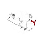 Tuyau de Refroidissement Pour BMW Série 1 E81 E82 E87 17127525023 7525023