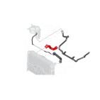 Tuyau de Refroidissement Pour BMW Série 1 E82 E88 3 E90 E91 X1 E84 17127531769