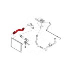 Tuyau de Refroidissement Pour BMW Série 5 E60 E61 7 E65 E66 E67 17127519257
