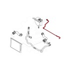 Tuyau de Refroidissement Pour BMW Série 5 E60 E61 6 E63 E64 17127521775 7521775