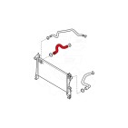 Tuyau de Refroidissement Pour Peugeot Fiat Fiorino Citroën 1629059080 51780677