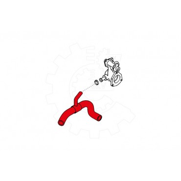 Tuyau de Refroidissement Pour Ford Escort IV V Fiesta III Orion 91FF8A567AA