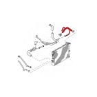 Tuyau de Refroidissement Pour Land Rover Defender Discovery II PEH101080