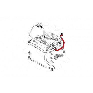 Tuyau de Refroidissement Pour Land Rover Freelander Soft Top PCH000230 PCH000232