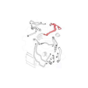 Tuyau de Refroidissement Pour Land Rover Range Rover III Sport 4H3318C266AF