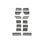 Boutons Commande de Chauffage Pour BMW Série 5 F07 F10 F11 6 F06 61319313924