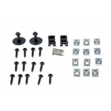 Kit Fixation Vis Cache Moteur Pour Audi A4 B6 - À Partir De 2004 B7