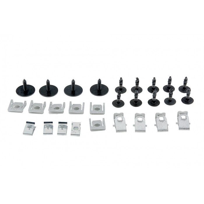 Kit Fixation Vis Cache Moteur Pour Audi A4 A5 - À Partir De 2007