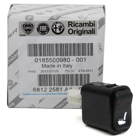 Interrupteur Chauffage Siège Pour Alfa Romeo 147 156 166 Giulietta GT Mito