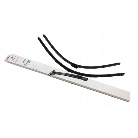 2 Balais d'Essuie Glace 750mm+800mm Pour Citroën C4