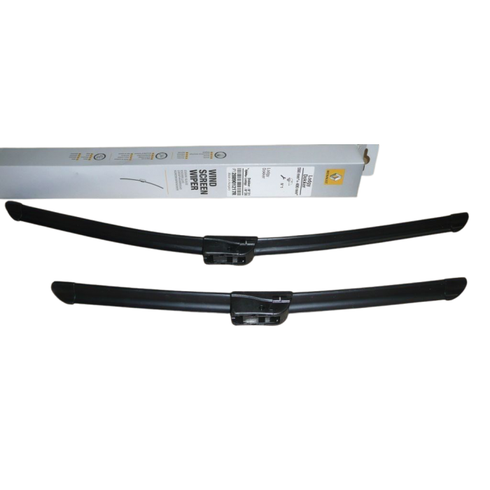 2 Balais d'Essuie Glace 550mm+400mm Pour Dacia Dokker 288908716R, 288901217R