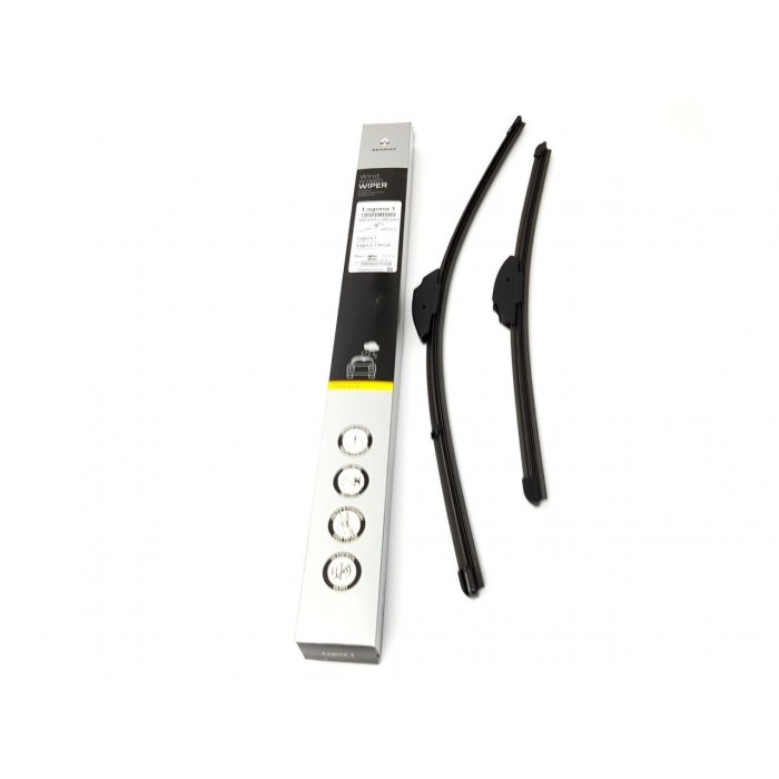 2 Balais d'Essuie Glace 600mm+450mm Pour Renault Laguna II Megane