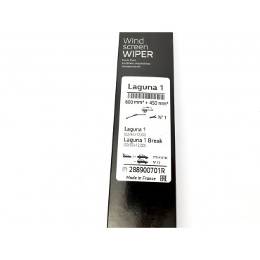 2 Balais d'Essuie Glace 600mm+450mm Pour Renault Laguna II Megane