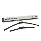 2 Balais d'Essuie Glace 600mm+400mm Pour Peugeot Renault Clio III Citroën DS