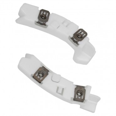 2 Support Pare Choc Avant Gauche+Droit Pour Peugeot 208