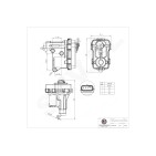 Actuateur de Turbo Wastegate Pour BMW Série 5 F07 F10 F11 54409880001