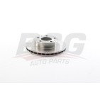 2 Disques de Frein Avant Pour Peugeot Fiat Citroën 424937 51705758 424938