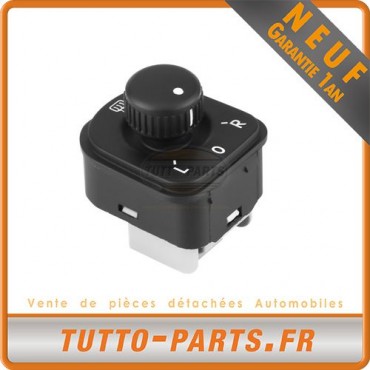 Commande Bouton Réglage rétroviseur pour SEAT Alhambra VW CC GOLF Jetta