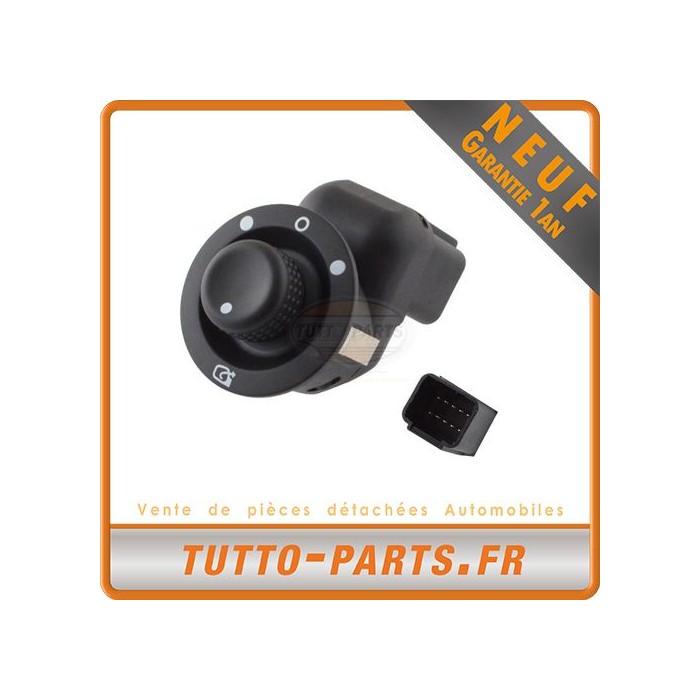 Commande Bouton Réglage rétroviseur pour RENAULT CLIO III LAGUNA II MEGANE II SCENIC II 