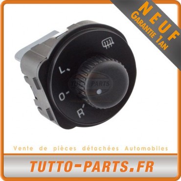 Commande Bouton Réglage rétroviseur pour SKODA OCTAVIA II 