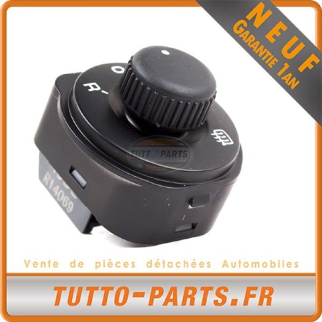 Bouton réglage rétro pour SKODA Fabia II, III Rapid Roomster