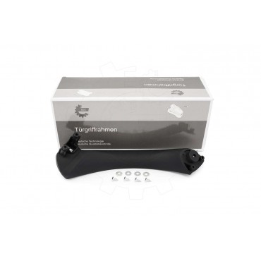 Poignée de Porte intérieure Gauche Noire Cache Pour BMW 51417230849